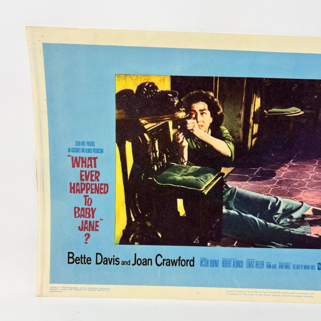 1962 What Ever Happened To Baby Jane Collectible Movie Lobby Card No.8