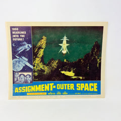 1962 Assignment - Outer Space  Movie Lobby Card No.6