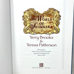 The World of Shannara Terry Brooks Teresa Patterson Hardcover 2009 First Print