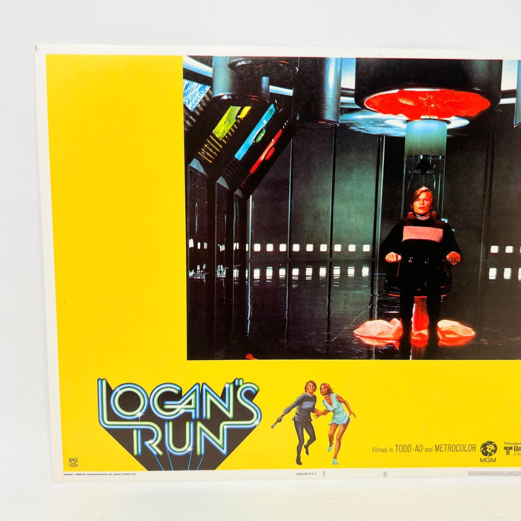 1976 Logans Run Collectible Movie Lobby Card No.8