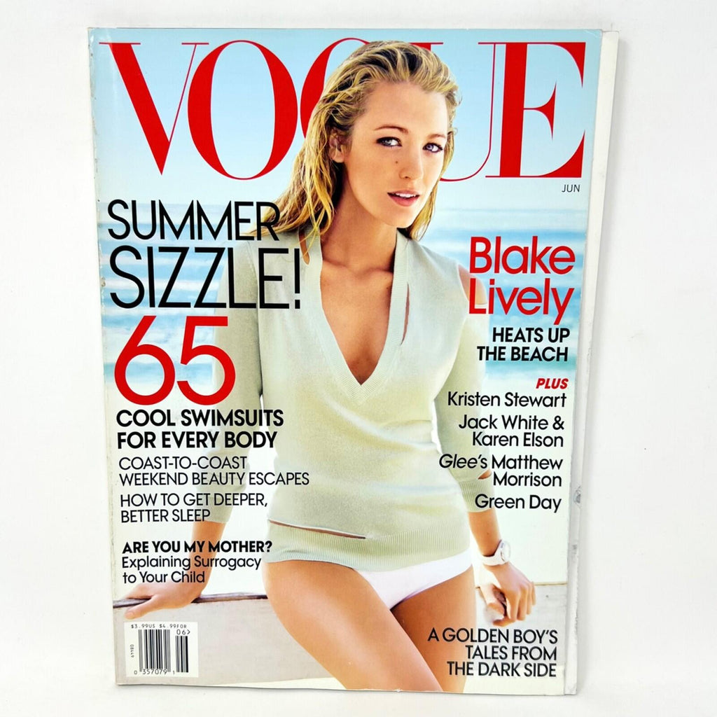 Vogue Magazine Blake Lively Swimsuits June 2010