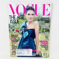 Vogue Magazine (USA) August 2007 The Age Issue