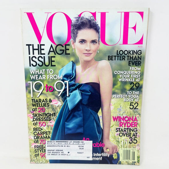 Vogue Magazine (USA) August 2007 The Age Issue