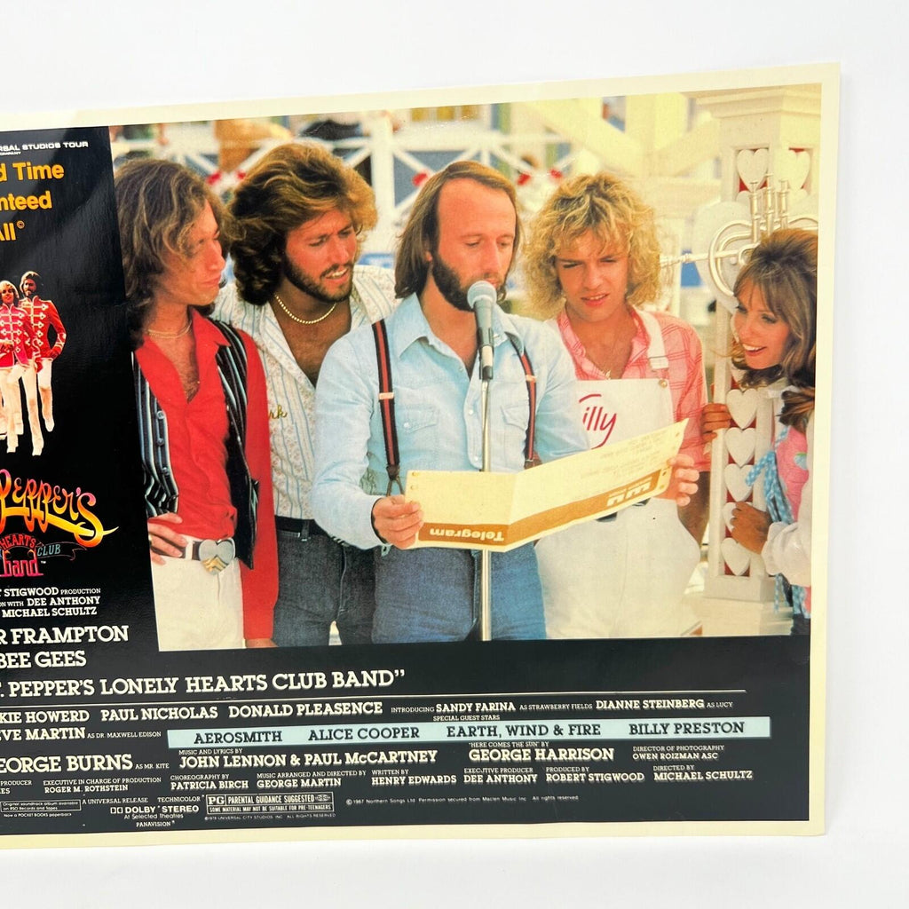 1978 STG Peppers Lonely Hearts Club Band Original Movie Lobby Card (c)