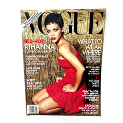 Vogue Magazine November 2012 Red-Hot Rihanna Cover