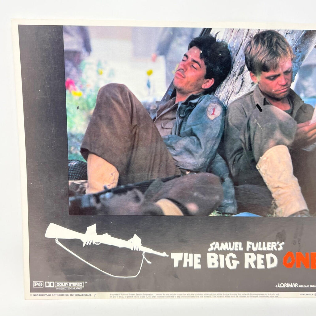 Samuel Fuller's The Big Red One Lobby Card Movie Poster No.7