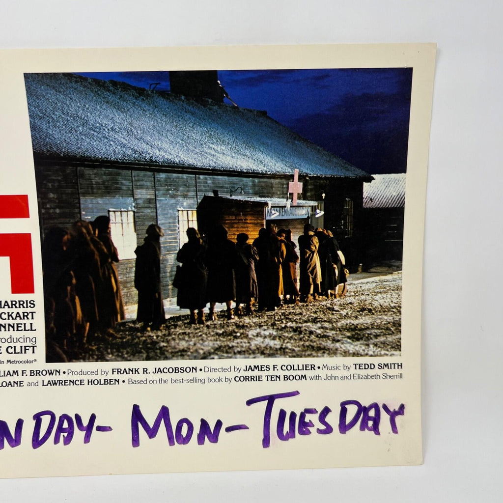1975 The Hiding Place Collectible Movie Lobby Card (e)