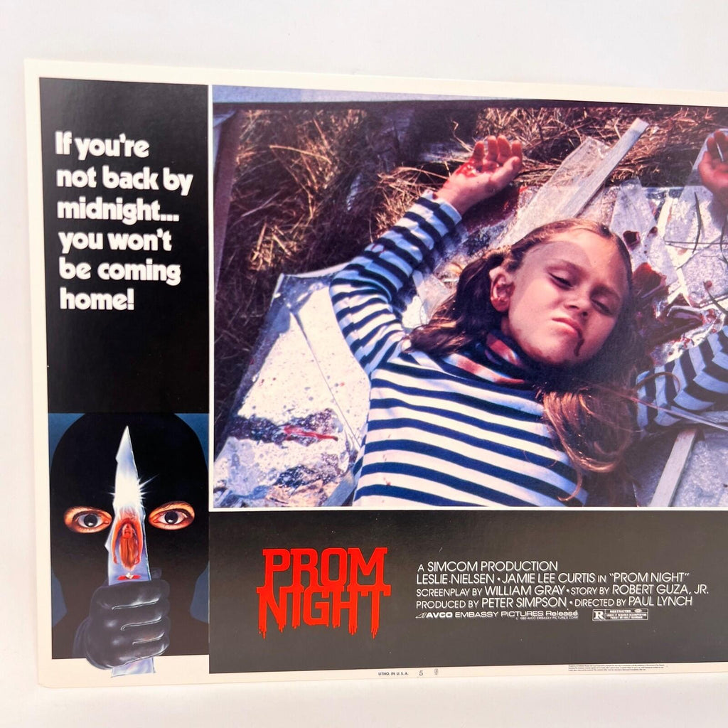 1980 Prom Night Original Movie Lobby Card No.5