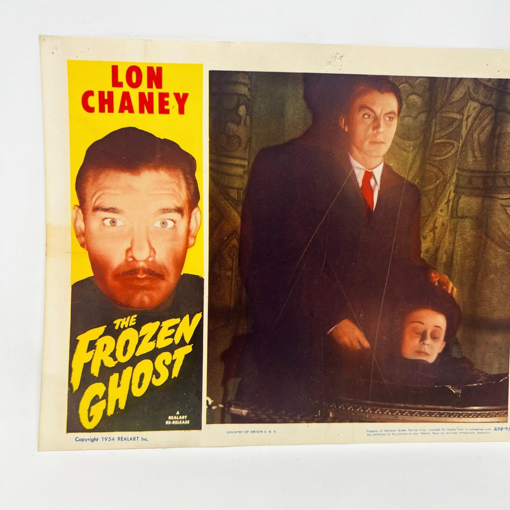 The Frozen Ghost Lon Chaney Collectible movie Lobby Card (c)