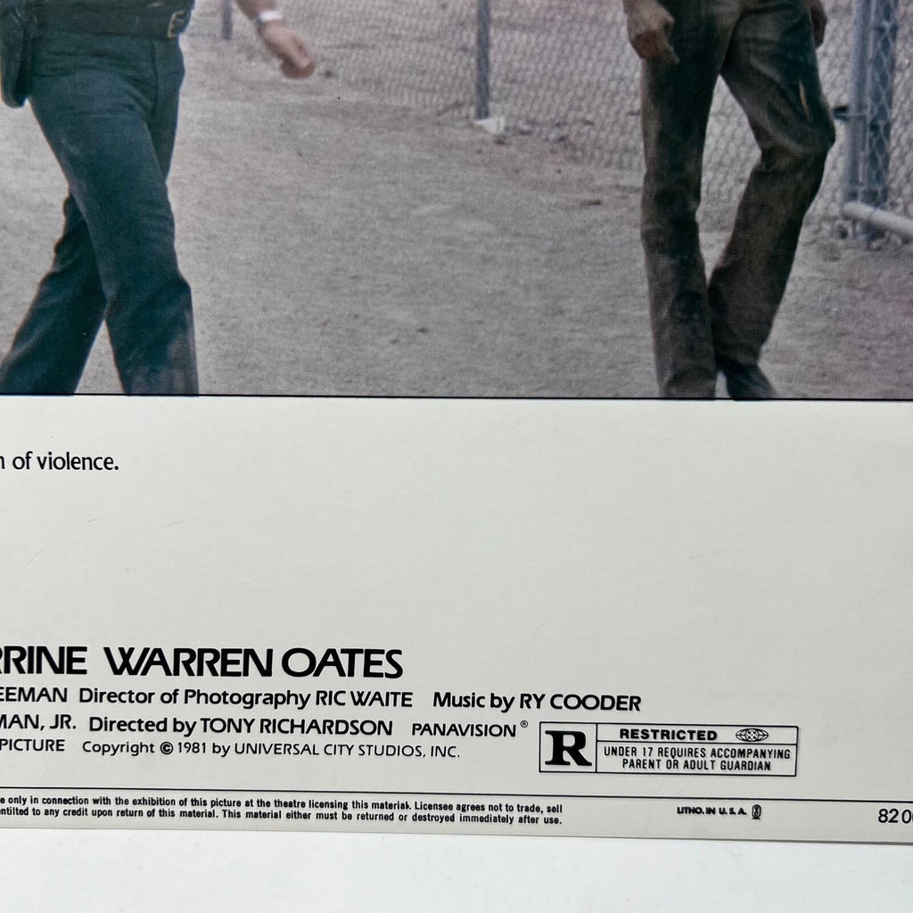 1982 The Border Collectible movie Lobby Card No.1 Jack Nicholson