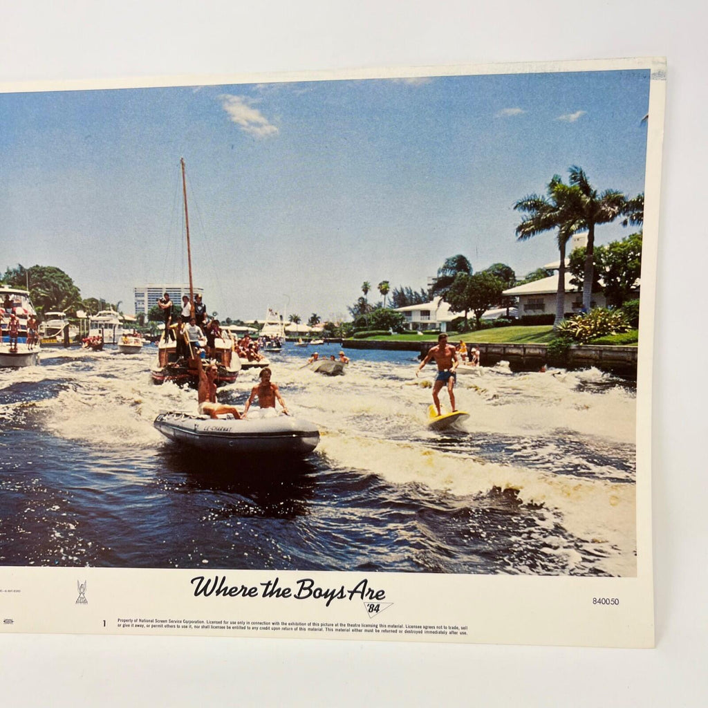 1984 Where the Boys Are Lobby Card Movie Poster No.1