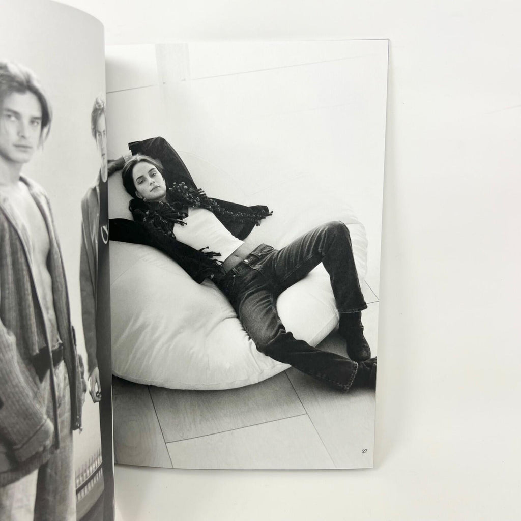GIORGIO ARMANI JEANS FALL/WINTER 2002-2003 LOOKBOOK & LG POSTER
