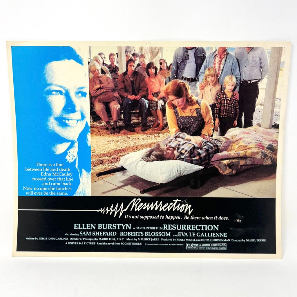 1980 Resurrection Lobby Card Movie Poster (d)
