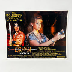 Connan The Destroyer Scifi Collectible movie Lobby Card set of 8
