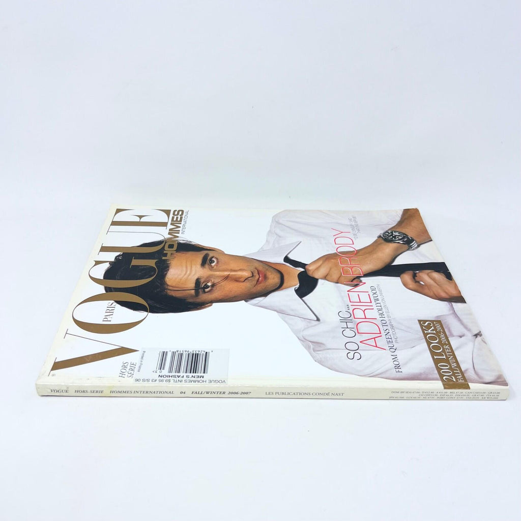 Vogue Magazine Hors Serie Paris Hommes International Fall/Winter 2006 2007