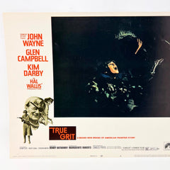 True Grit Vintage Movie Lobby Card No.4 John Way Glen Campbell Kim Darby