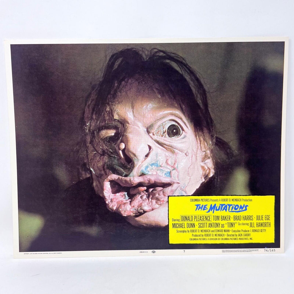 The Mutations Original Movie Lobby Card 74/165 No.7