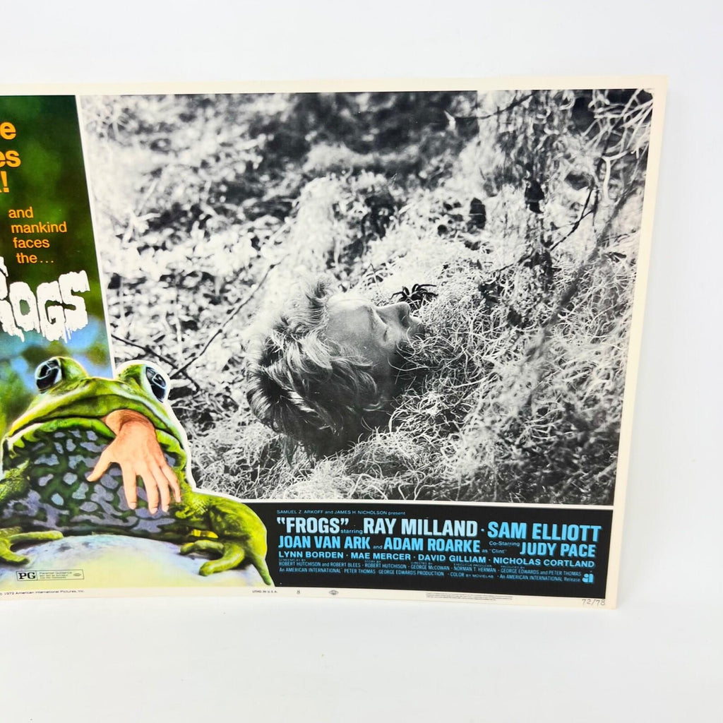 Nature Strikes Back Frogs Collectible Movie Lobby Card No.8