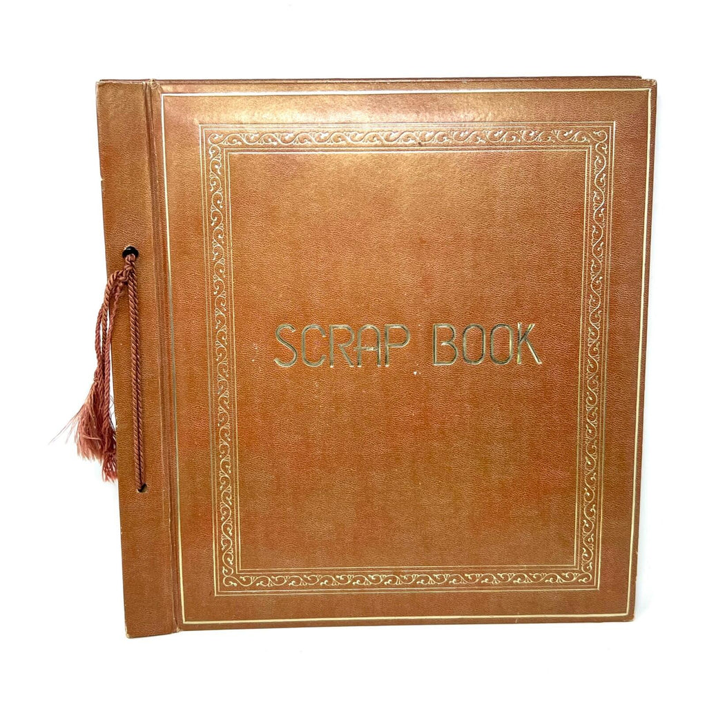 Vintage Style Brown Crap Book
