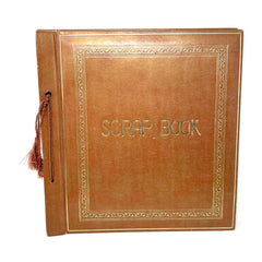 Vintage Style Brown Crap Book