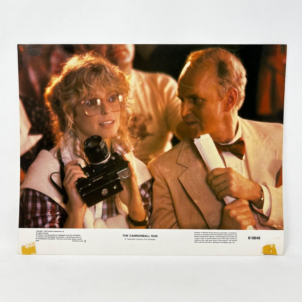 1981 The Cannonball Run Original Movie Lobby Card