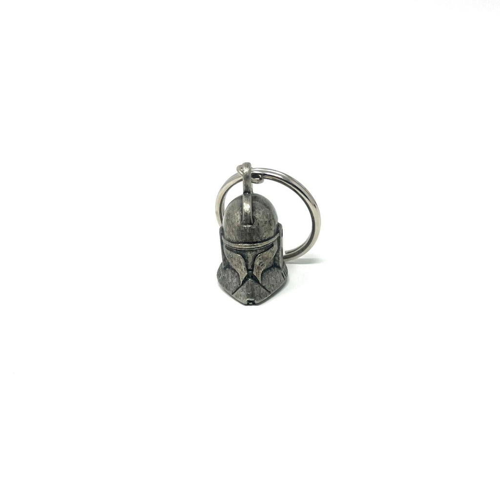 Star Wars Clone Trooper Helmet Pewter Miniature Metal Figurine Keychain