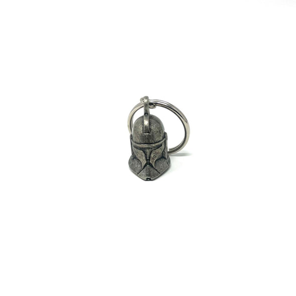 Star Wars Clone Trooper Helmet Pewter Miniature Metal Figurine Keychain