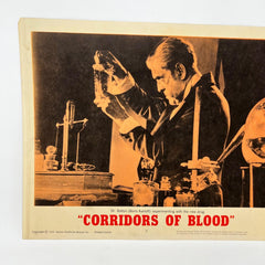 1963 Corridors Of Blood Orginal Movie Lobby Card No.8