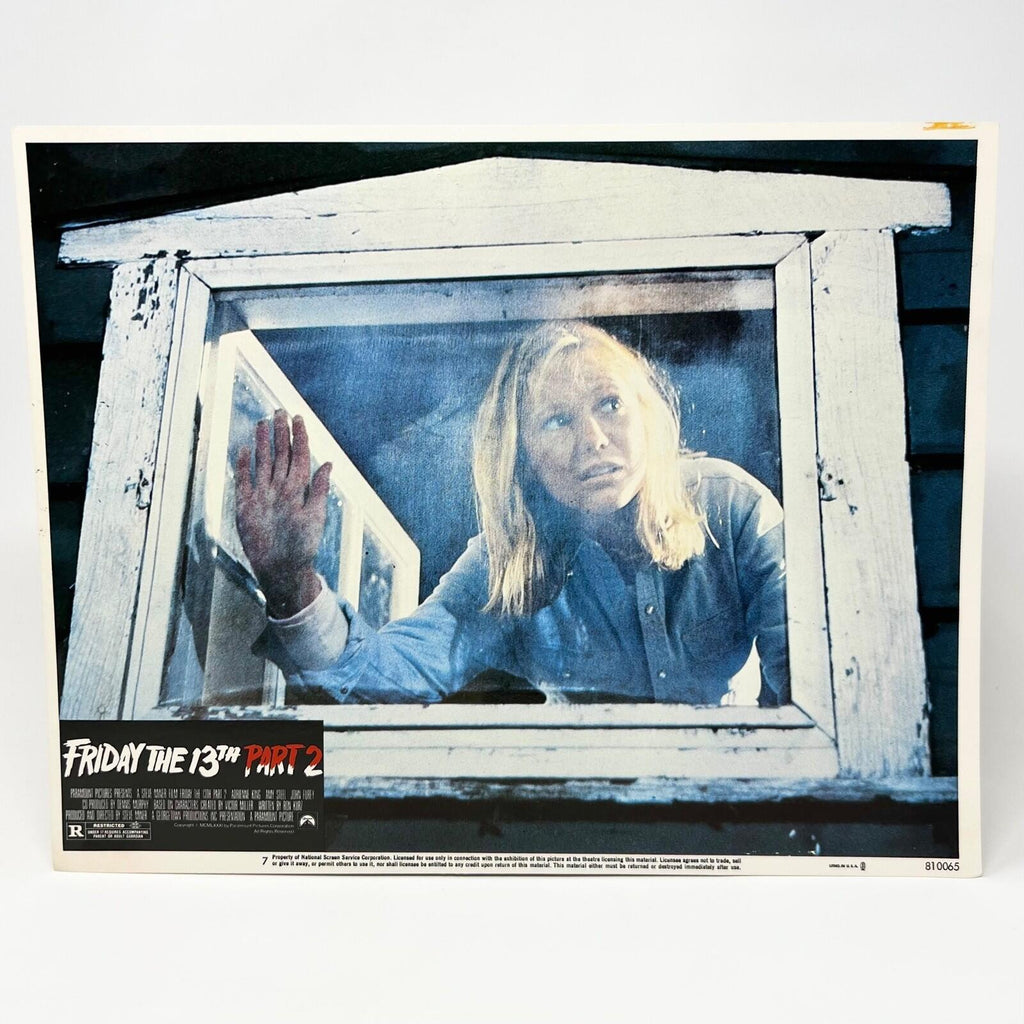 Friday The 13th Part 2 Horror Movie Lobby Cards Poster No.7
