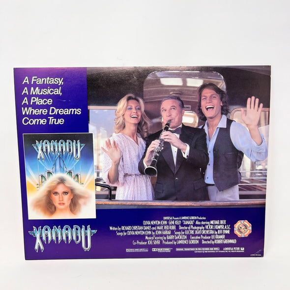 1980 Xanadu Original Movie Lobby Card Set 9 with Cover folder
