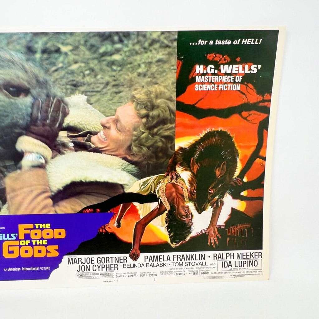1976 The Food Of The Gods Vintage Lobby Card Movie Poster No.1