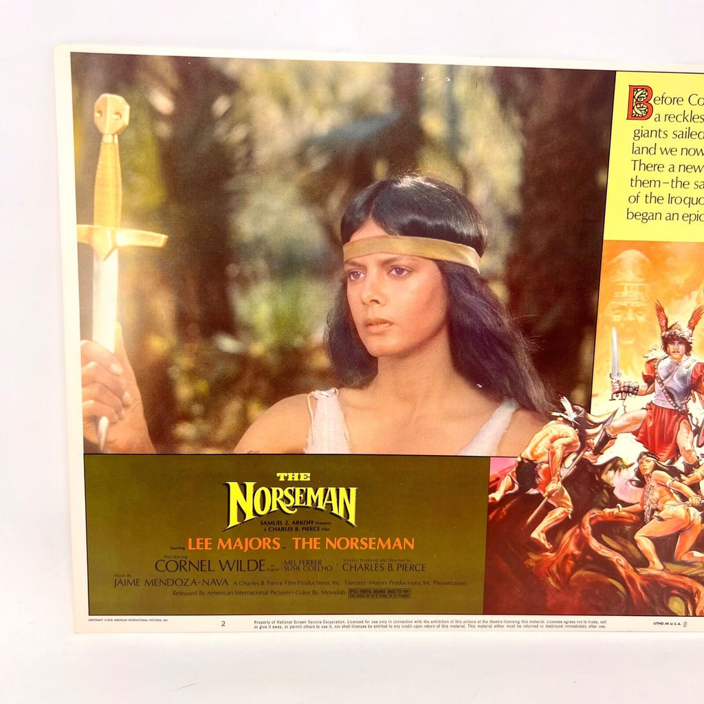 1978 The Norseman Original Movie Lobby Card No.2
