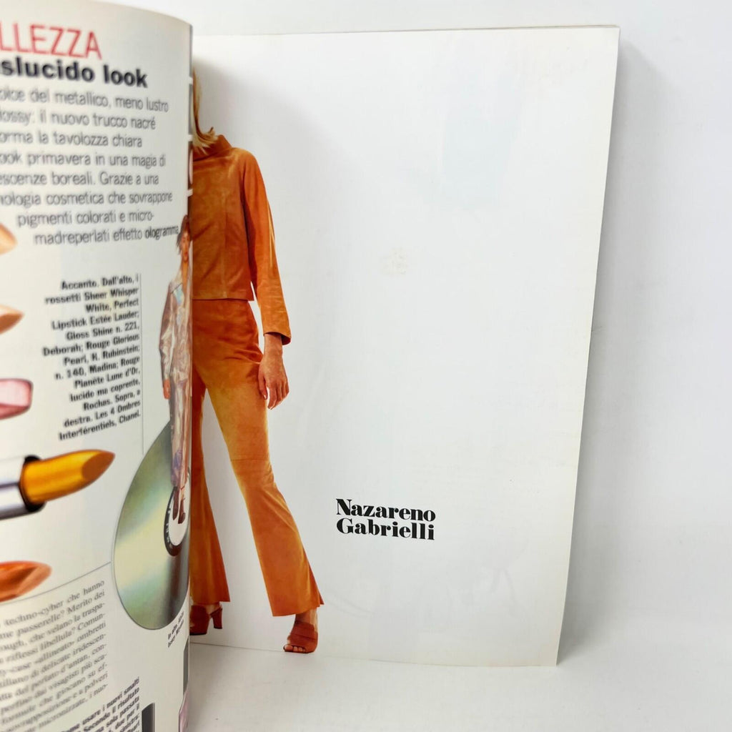 Vogue Italia March 1996 no 547 Original Vintage Fashion Magazine cover Kate Moss