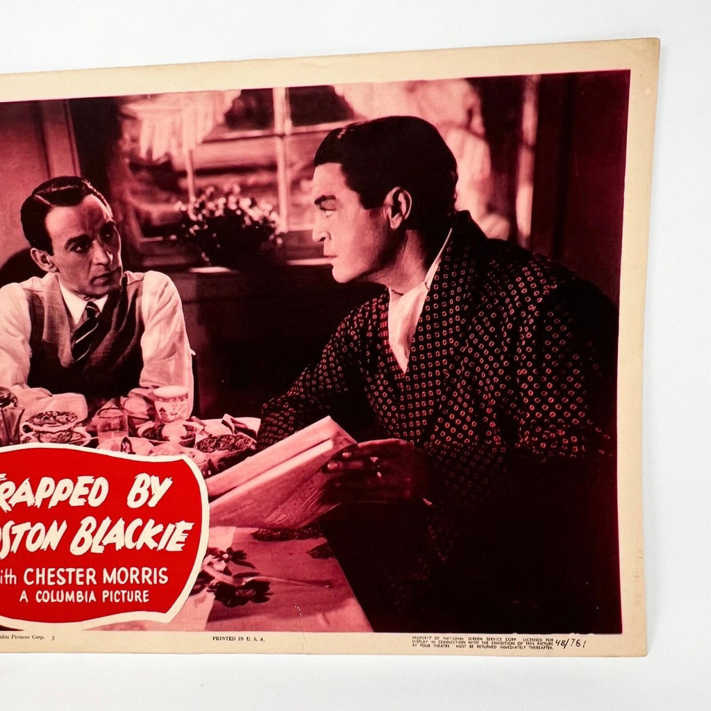 1948 Trapped By Boston Blackie Original Movie Lobby Card (a)