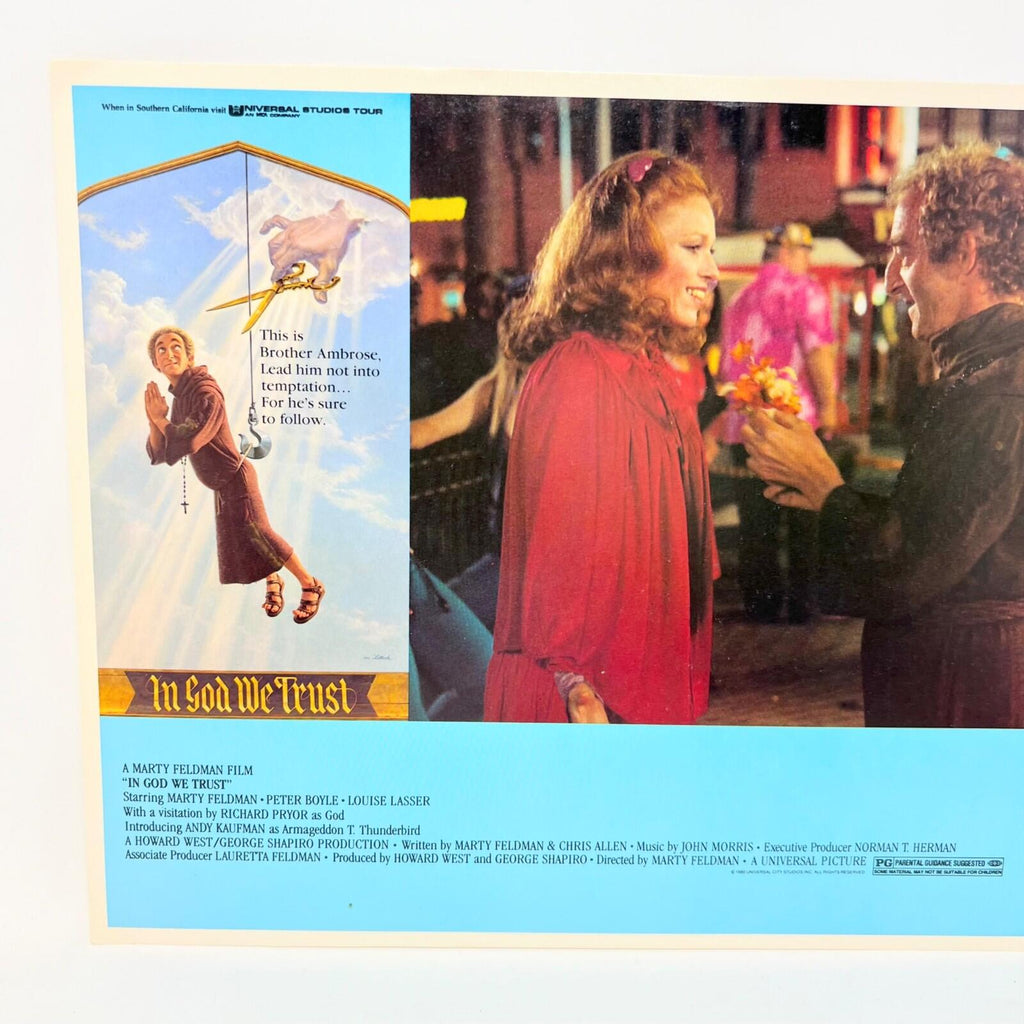 1980 In God We Trust Collectible Movie Lobby Card (b)