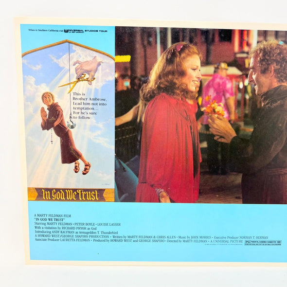 1980 In God We Trust Collectible Movie Lobby Card (b)