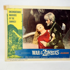 1965 War Of The Zombies Collectible  Movie Lobby Card No.5