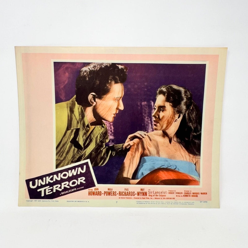 1957 Unknown Terror  Movie Lobby Card No.7