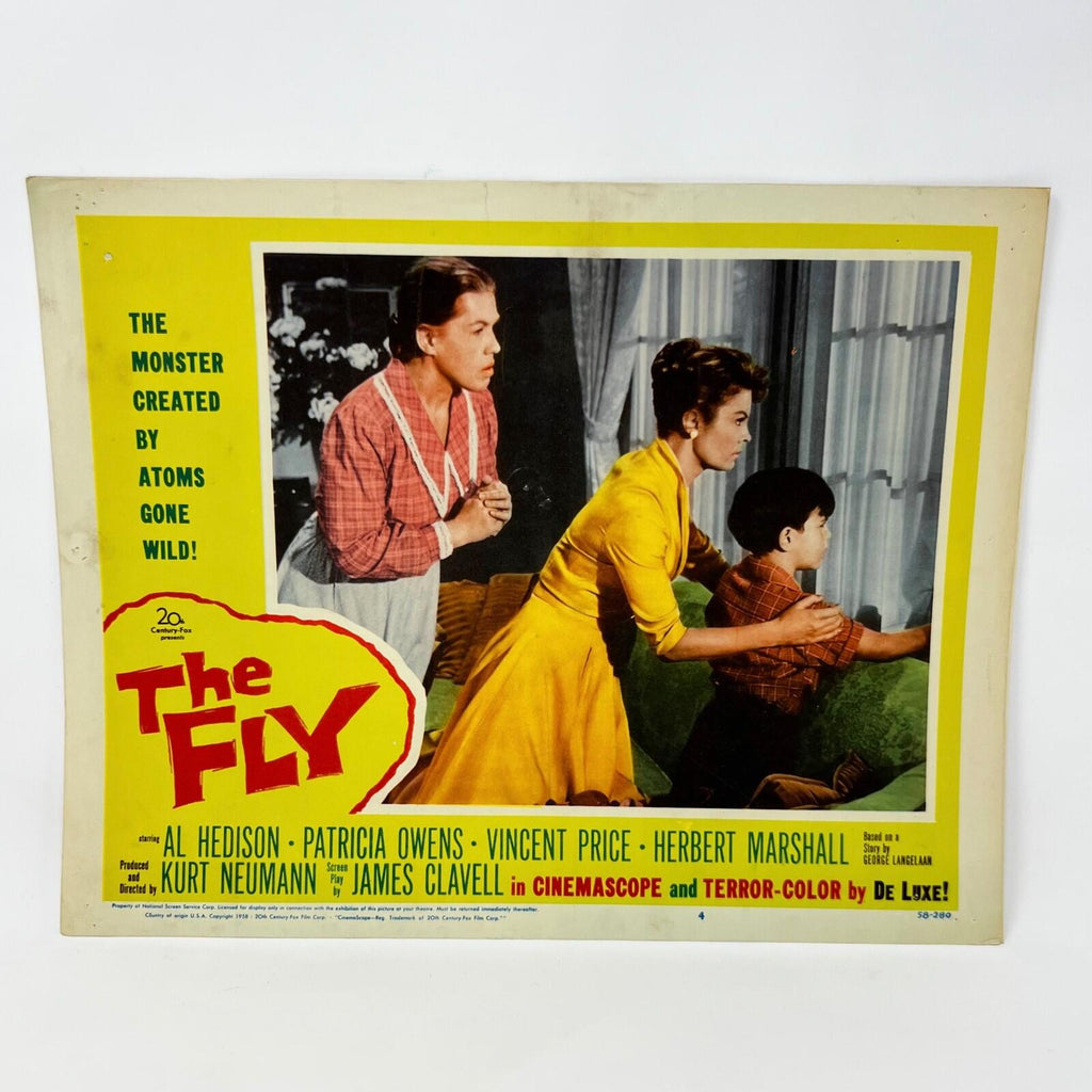 The Fly Horror Terror Collectible movie Lobby Card No.4