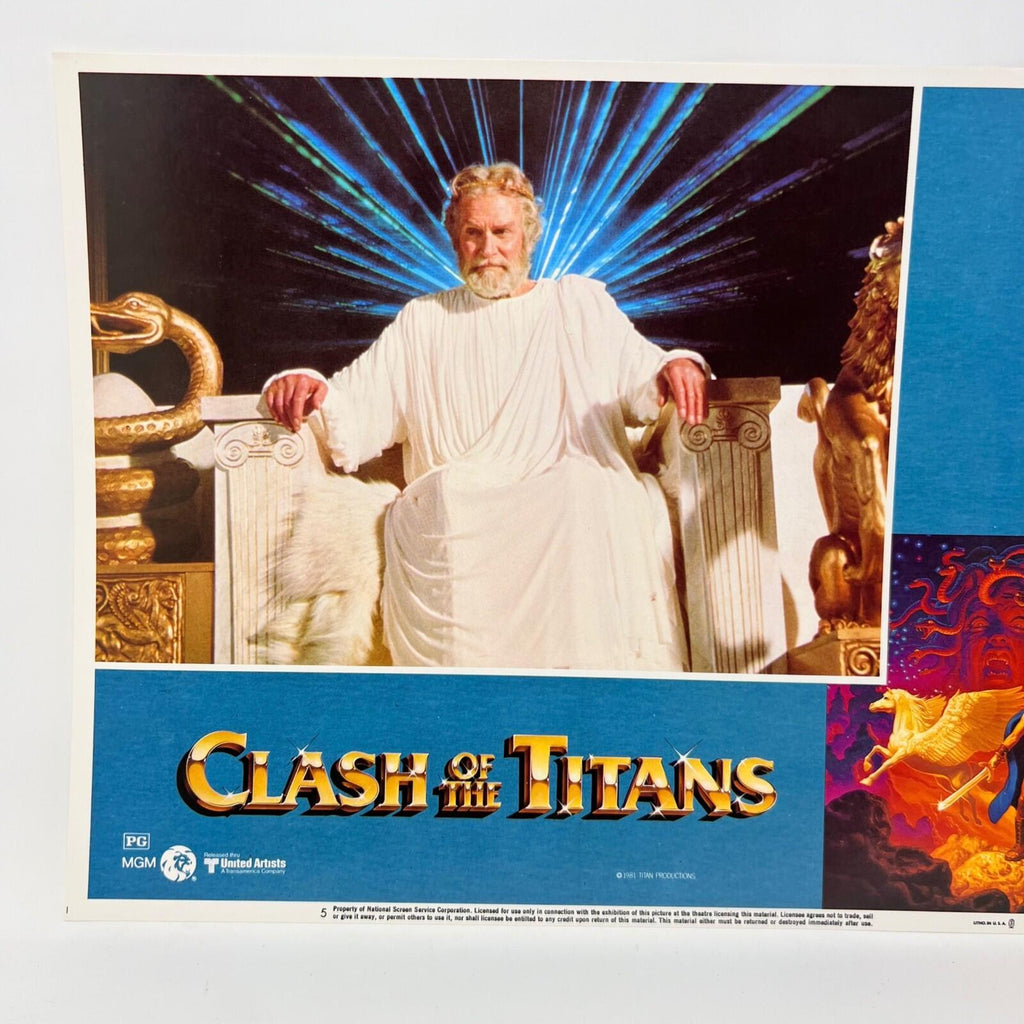 1981 Clash Of The Titans Lobby Card Movie Poster No.5