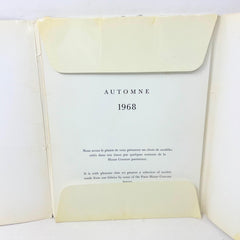 Drawings by Kenneth Paul Block Folder Pierre Cardin Christian Dior YSL