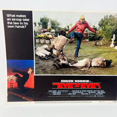 1981 Chuck Norris An Eye For An Eye Collectible  Movie Lobby Card No.7