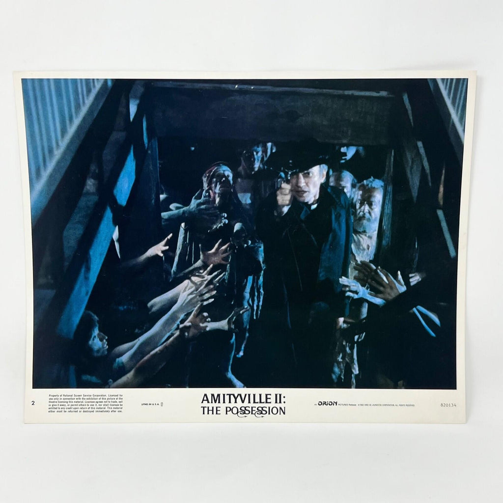 Amityville II The Possession Horror Movie Collectible Lobby Card Poster set of 4