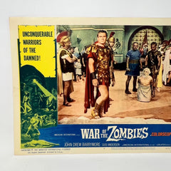 1965 War Of The Zombies Collectible  Movie Lobby Card No.4