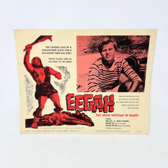 1962 Eegah the name written in blood Collectible movie Lobby Card No.2