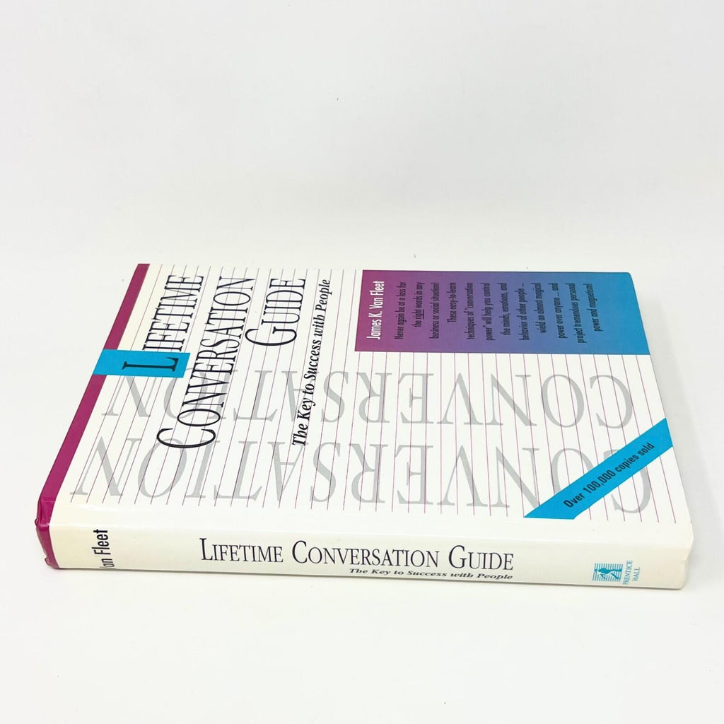 Lifetime Conversation Guide by James K. Van Fleet (1984, Hardcover)