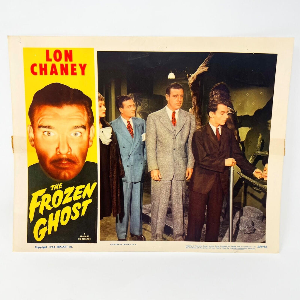 The Frozen Ghost Lon Chaney Collectible movie Lobby Card (D)