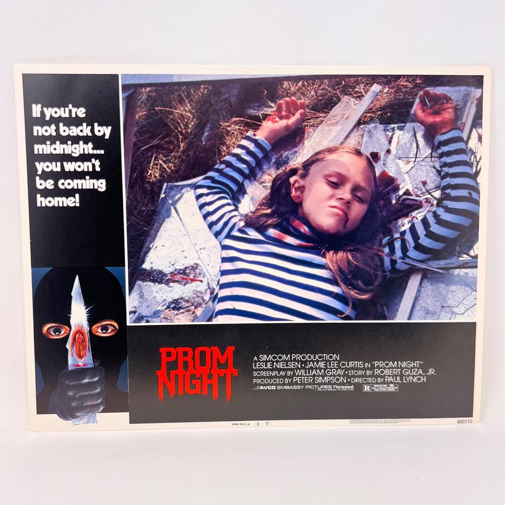 1980 Prom Night Original Movie Lobby Card No.5
