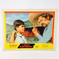 1956 The Beast Of Hollow Mountain  Vintage Movie Lobby Card No.6  Guy Madison