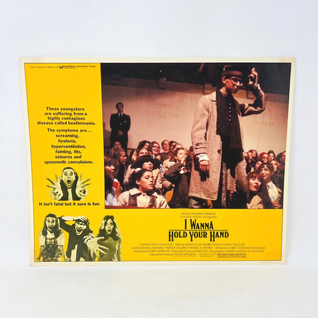 1978 I Wanna Hold your Hand Collectible Movie Lobby Card No.b